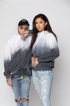 BROKEN PROMISES Snowglobe Dip Dye Sweatshirt