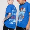 BROKEN PROMISES Froze Over Tee Royal Shirts