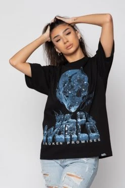 BROKEN PROMISES Shirts Cold World Tee Black