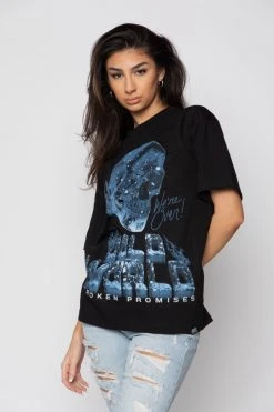BROKEN PROMISES Shirts Cold World Tee Black