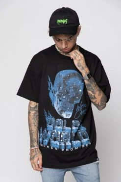 BROKEN PROMISES Shirts Cold World Tee Black