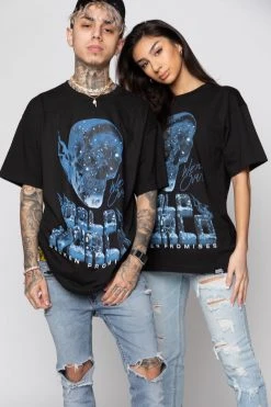 BROKEN PROMISES Shirts Cold World Tee Black