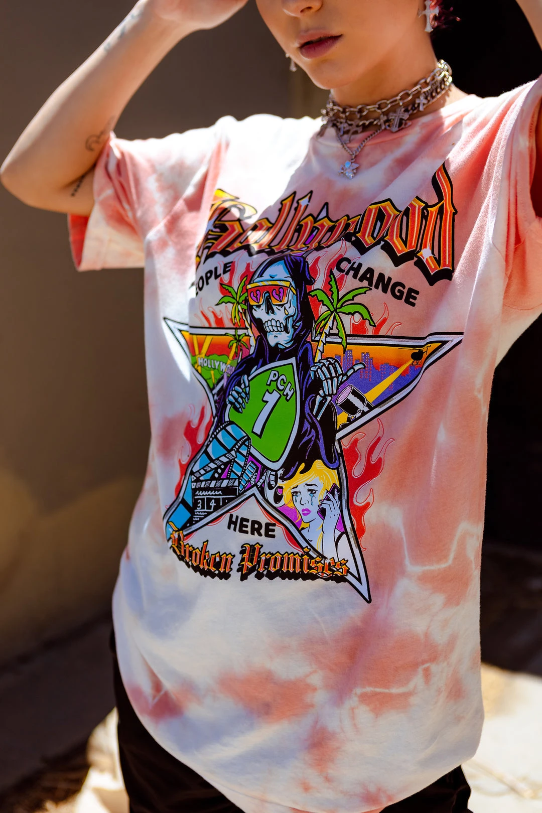 CASH Walk Of Shame Tie Dye Tee