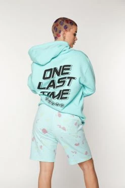 BROKEN PROMISES Delirious Tie Dye Fleece Shorts Bottoms