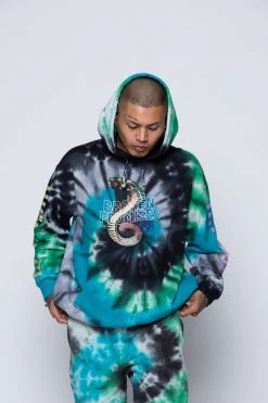 BROKEN PROMISES Hoodies Trance Tie Dye Hoodie