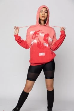 BROKEN PROMISES Hoodies Falling For You Gradient Dye Hoodie