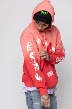 BROKEN PROMISES Hoodies Falling For You Gradient Dye Hoodie