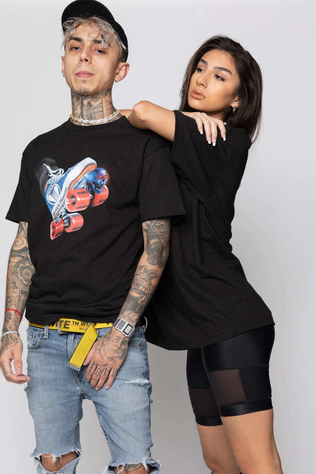 BROKEN PROMISES Juke Jam SST Black Shirts