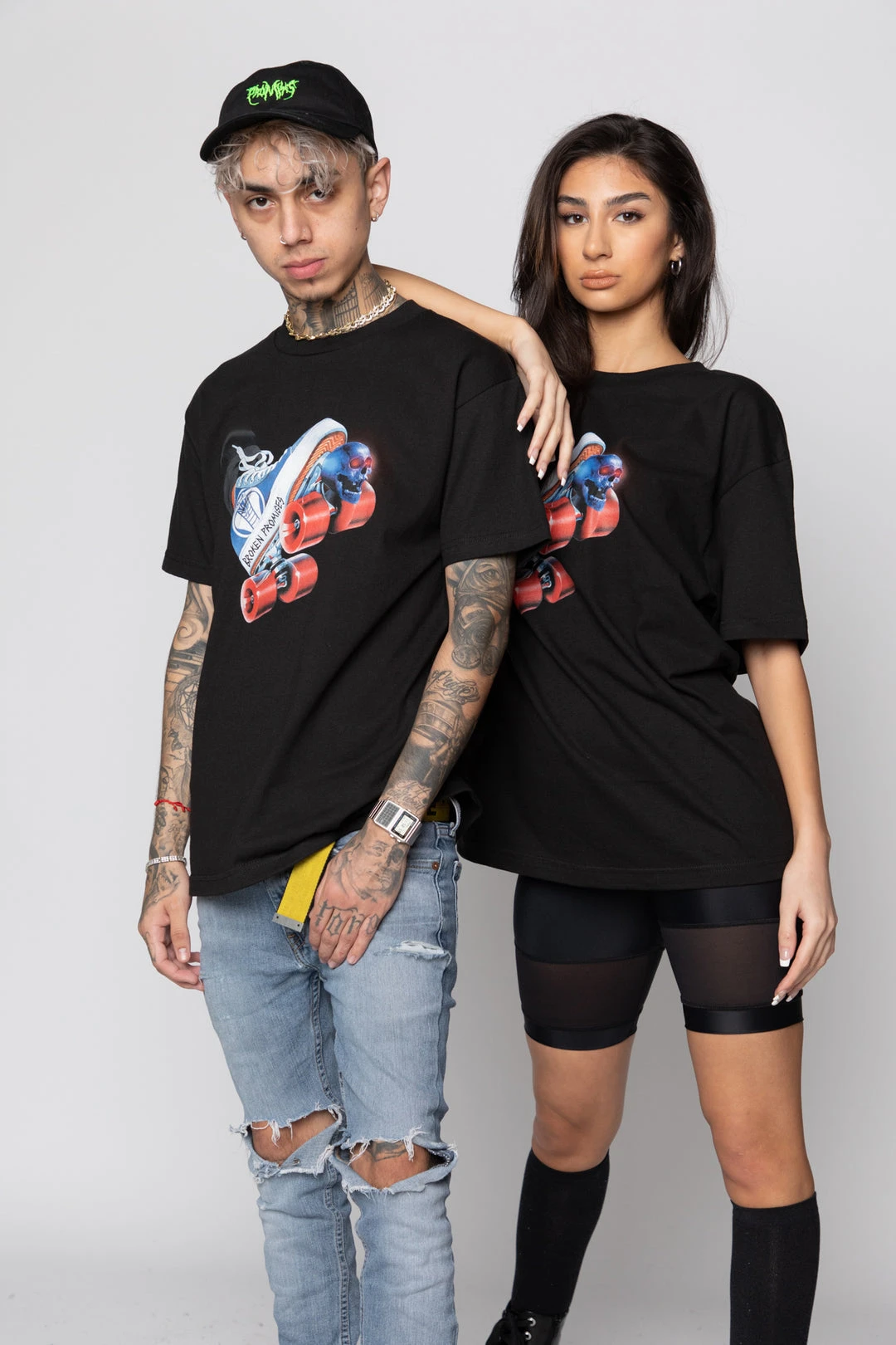 BROKEN PROMISES Juke Jam SST Black Shirts