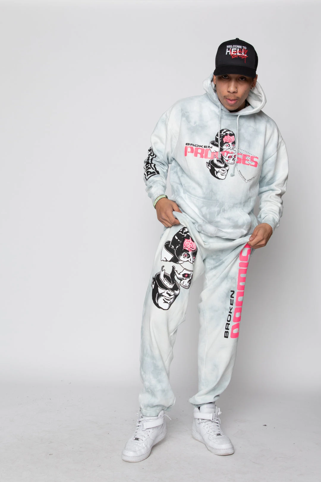 CASH Brain Surgery Tie Dye Hoodie Tie Dye Hoodies