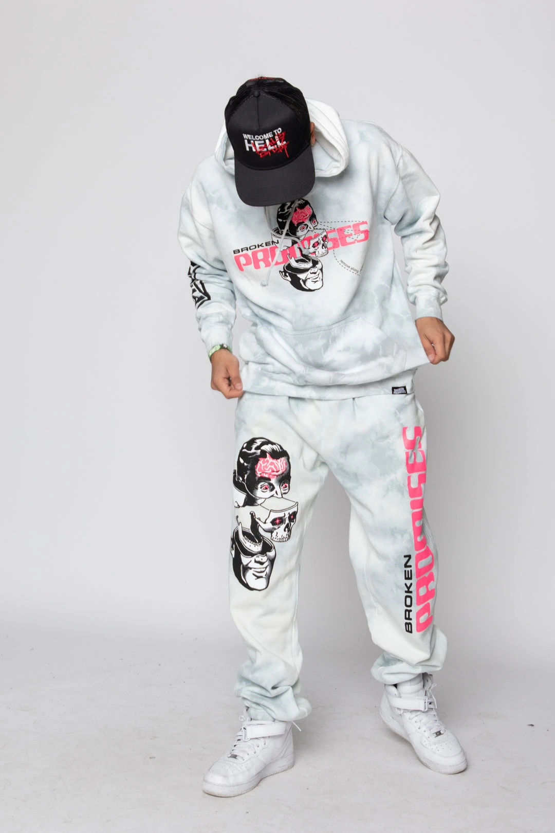 CASH Brain Surgery Tie Dye Hoodie Tie Dye Hoodies