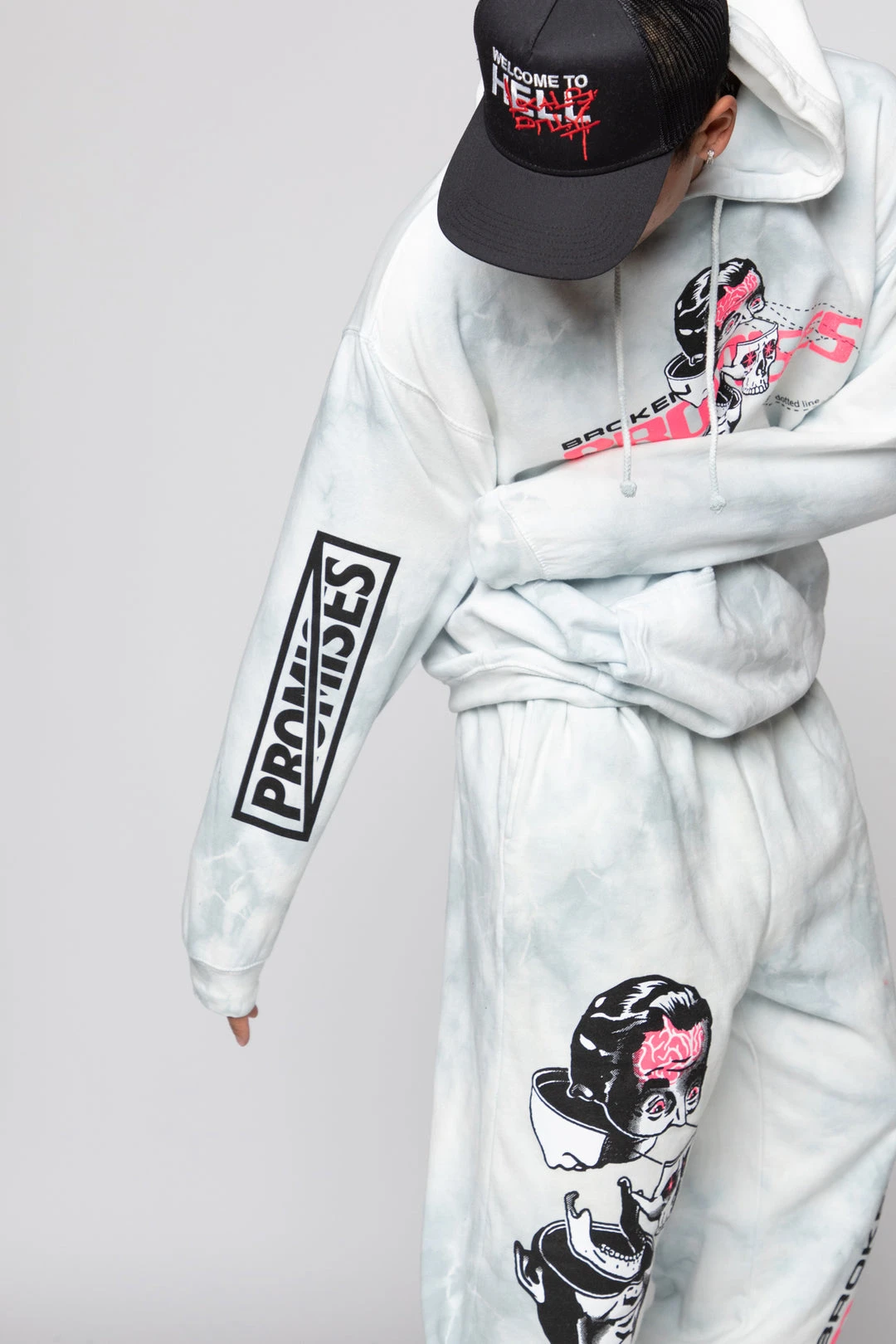 CASH Brain Surgery Tie Dye Hoodie Tie Dye Hoodies