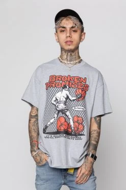 BROKEN PROMISES Uppercut SST Ash Heather Grey