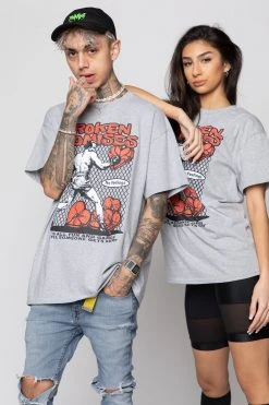 BROKEN PROMISES Uppercut SST Ash Heather Grey