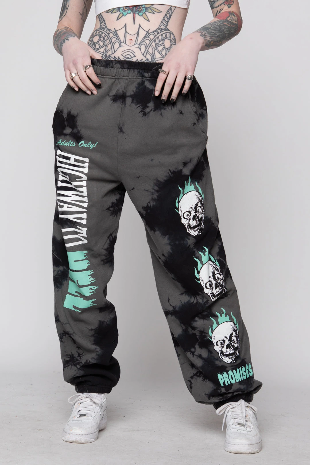 BROKEN PROMISES Bottoms One Way Ticket Sweatpant