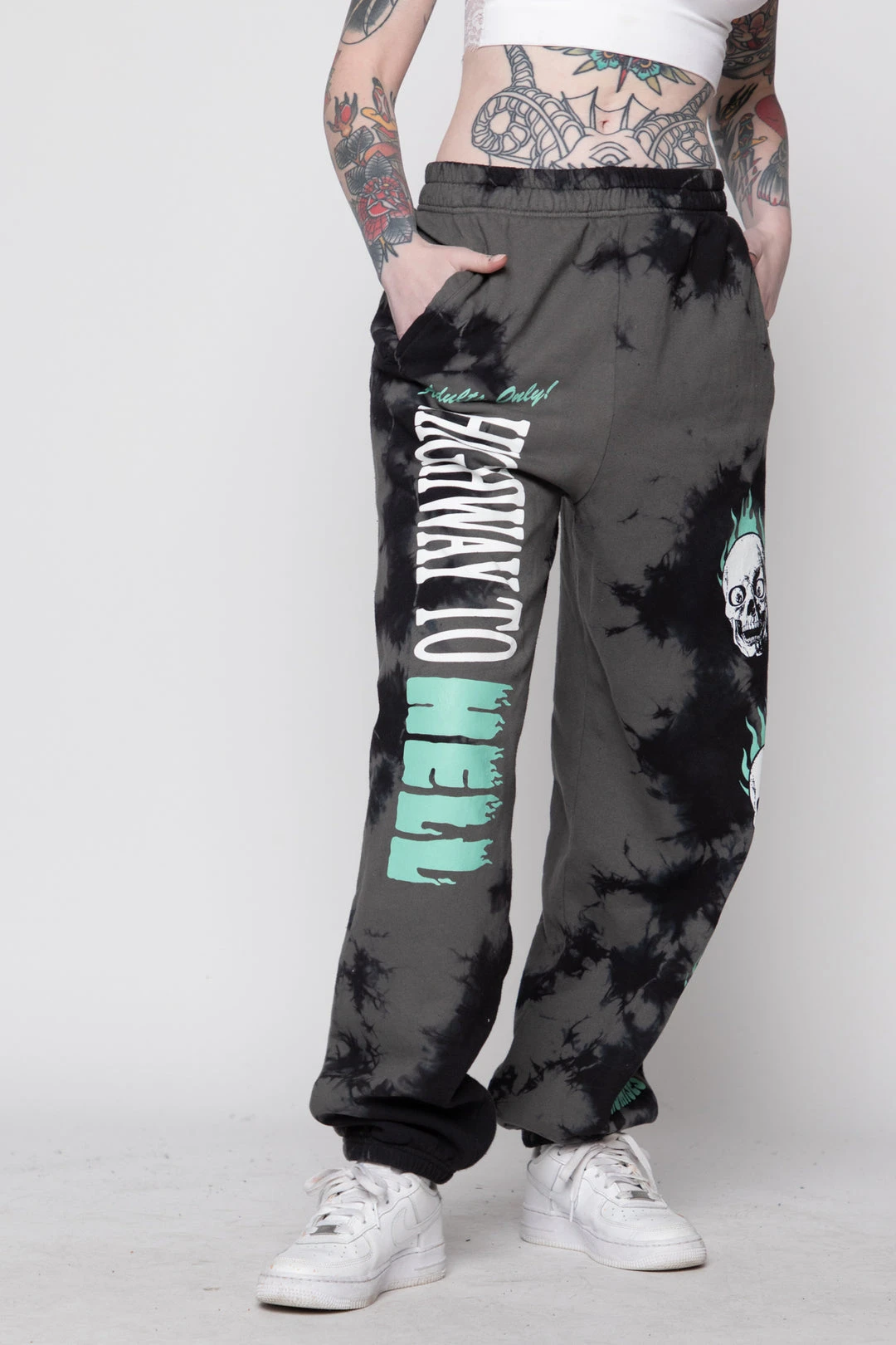 BROKEN PROMISES Bottoms One Way Ticket Sweatpant