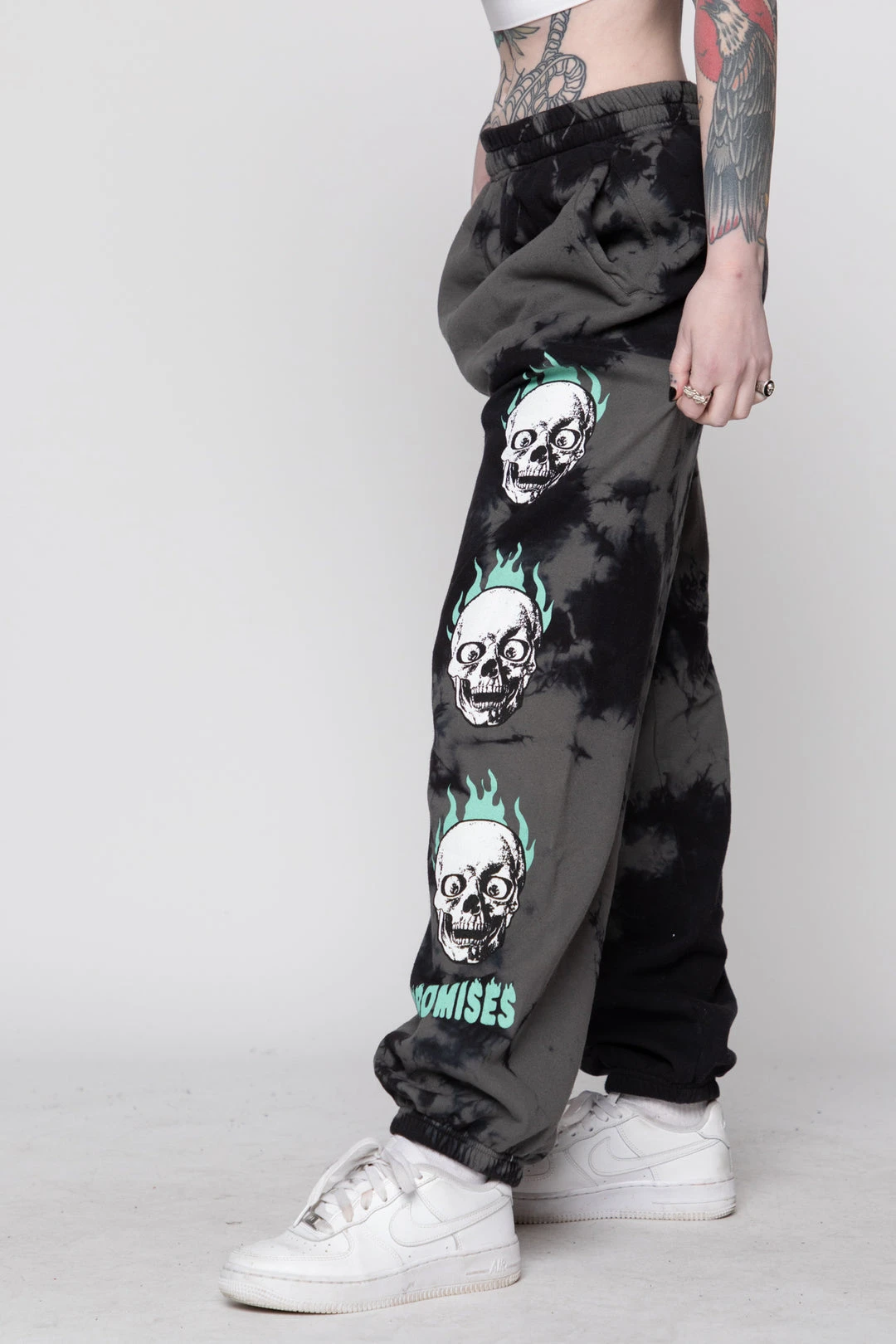 BROKEN PROMISES Bottoms One Way Ticket Sweatpant