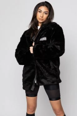 CASH Graveyard Faux Fur Jacket Outerwear