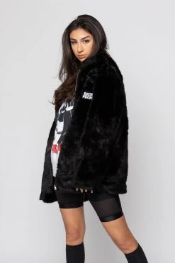 CASH Graveyard Faux Fur Jacket Outerwear