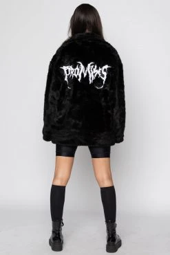 CASH Graveyard Faux Fur Jacket Outerwear