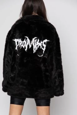 CASH Graveyard Faux Fur Jacket Outerwear