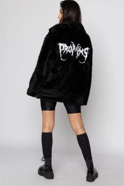 CASH Graveyard Faux Fur Jacket Outerwear