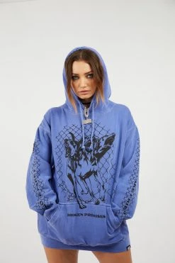 CASH Hoodies Rabid Hoodie Blue