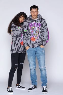 CASH Bad Chemistry Spiral Dye Hoodie