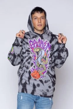 CASH Bad Chemistry Spiral Dye Hoodie