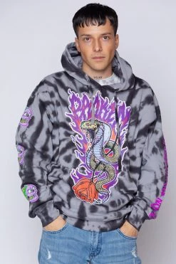 CASH Bad Chemistry Spiral Dye Hoodie