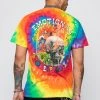 BROKEN PROMISES Emotional Rollercoaster Rainbow Tie Dye Tee Shirts