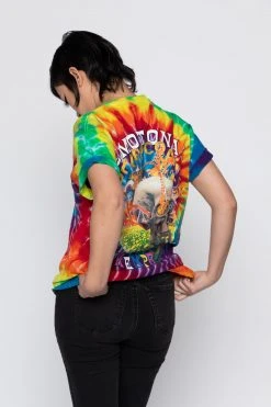 BROKEN PROMISES Emotional Rollercoaster Rainbow Tie Dye Tee Shirts
