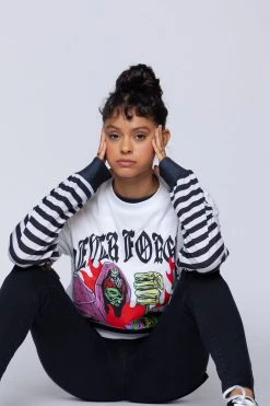 BROKEN PROMISES Shirts Get Even Tee White