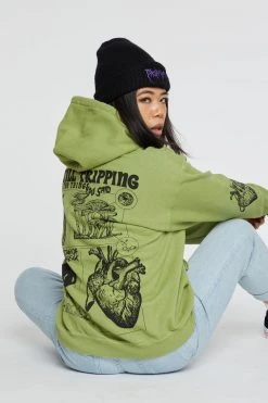CASH Delirious Hoodie Green