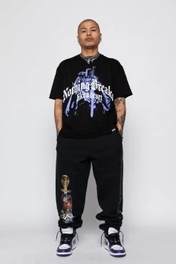 BROKEN PROMISES Nothing Breaks Tee Black