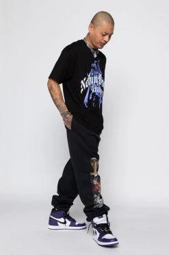 BROKEN PROMISES Nothing Breaks Tee Black