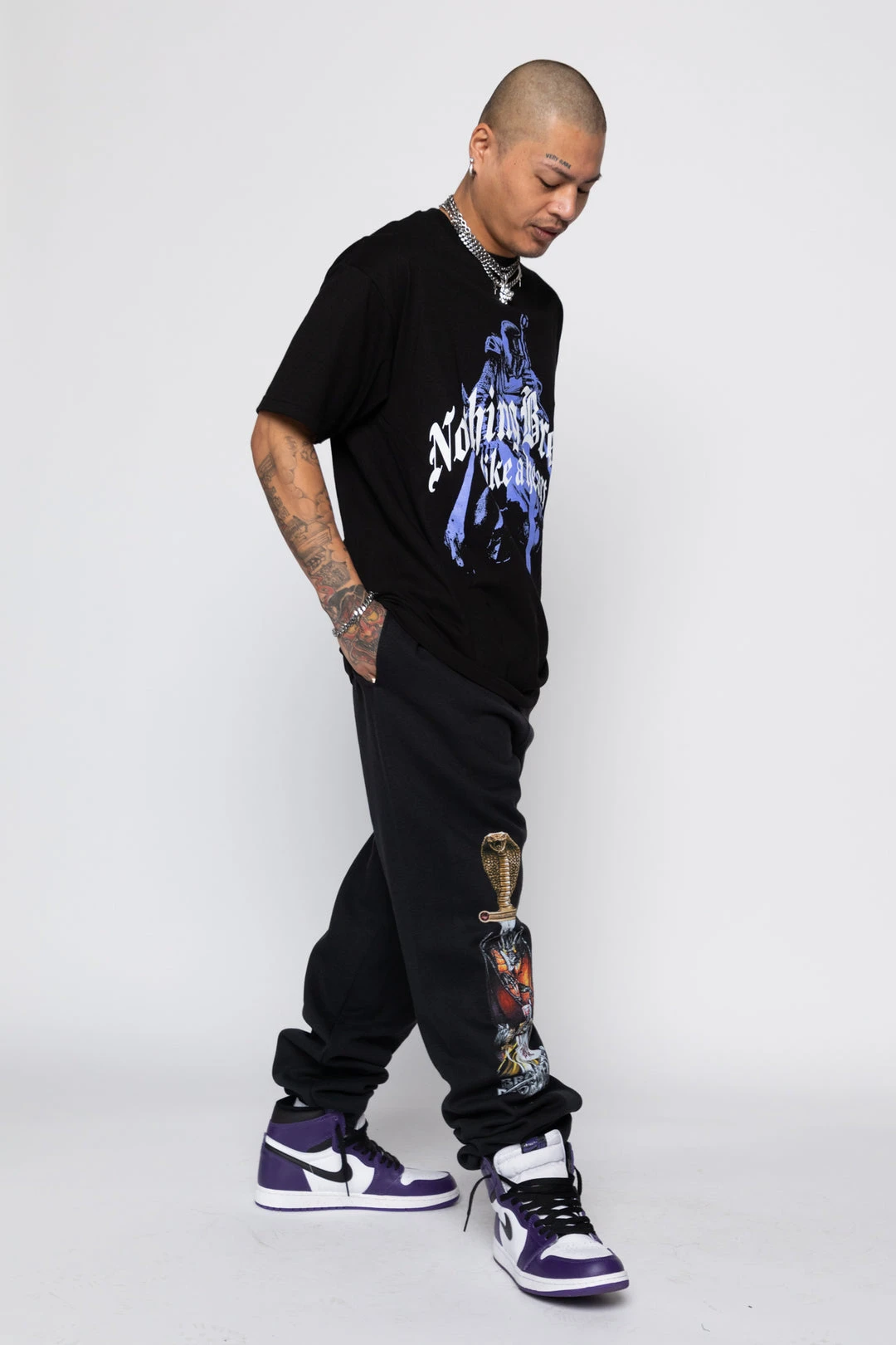 BROKEN PROMISES Nothing Breaks Tee Black