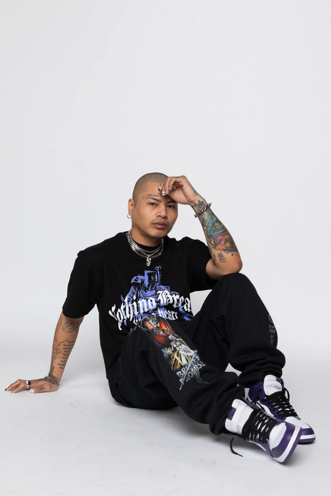 BROKEN PROMISES Nothing Breaks Tee Black