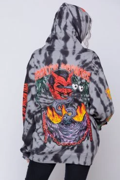 CASH Worst In Me Spiral Dye Hoodie