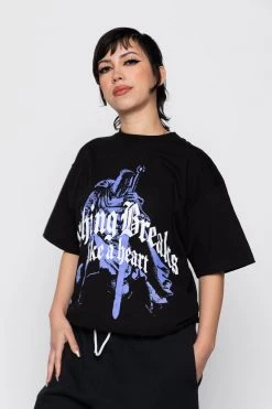 BROKEN PROMISES Nothing Breaks Tee Black