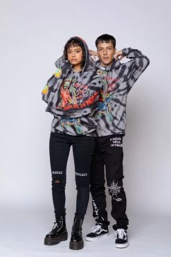 CASH Worst In Me Spiral Dye Hoodie