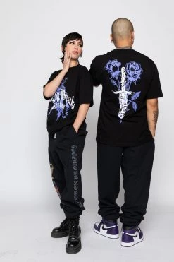 BROKEN PROMISES Nothing Breaks Tee Black