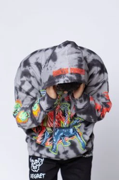 CASH Worst In Me Spiral Dye Hoodie