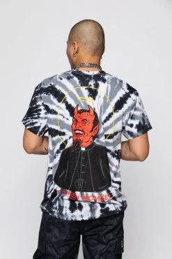 BROKEN PROMISES Tie Dye Hoodies Violation Spiral Dye Tee