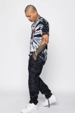 BROKEN PROMISES Tie Dye Hoodies Violation Spiral Dye Tee