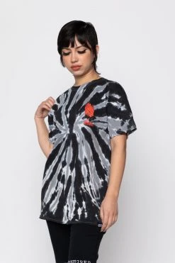 BROKEN PROMISES Tie Dye Hoodies Violation Spiral Dye Tee