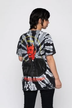 BROKEN PROMISES Tie Dye Hoodies Violation Spiral Dye Tee