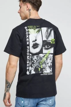 BROKEN PROMISES Deception Black SS Tee
