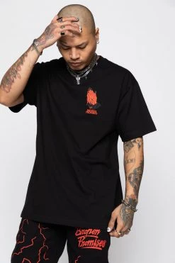 BROKEN PROMISES Violation Tee Black Shirts