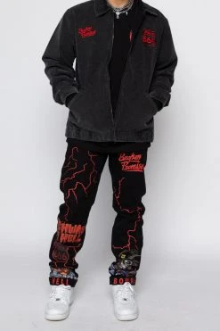 BROKEN PROMISES Highway To Hell Chino Pant